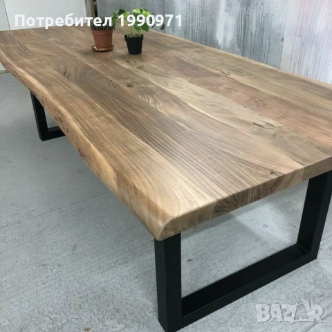 Маса от масив дъб, орех, бряст, круша, елша по модел и размери на клиента, снимка 2 - Маси - 52471579