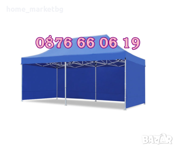 Страници за шатра 3х6 м, страница за три страни с дължина 12 м, снимка 3 - Градински мебели, декорация  - 44665160