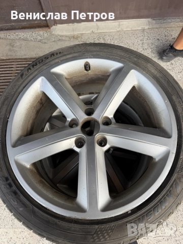 Оригинални Audi 18 цолa OEM джанти 8J ET47 5x112, снимка 7 - Гуми и джанти - 55868171