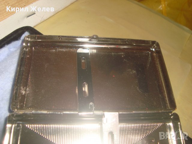 КРАСИВА СТИЛНА СРЕБРИСТА ЕЛЕГАНТНА ВИНТИДЖ АРТ МОДЕЛ ТАБАКЕРА 32168, снимка 5 - Табакери - 38289027