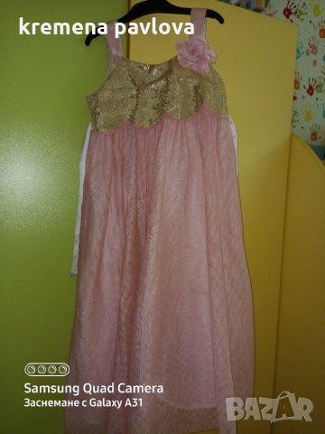 Страхотна рокля, снимка 2 - Детски рокли и поли - 30513643