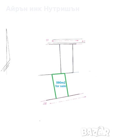 Парцел в регулация 590кв.м. подходящ за строителство на къща или вила, снимка 6 - Парцели - 42810798