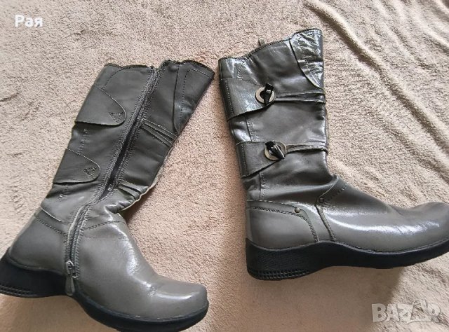 Кожени ботуши , снимка 1