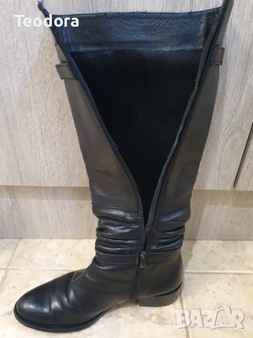 Дамски ботуши от естествена кожа, снимка 3 - Дамски ботуши - 52670181