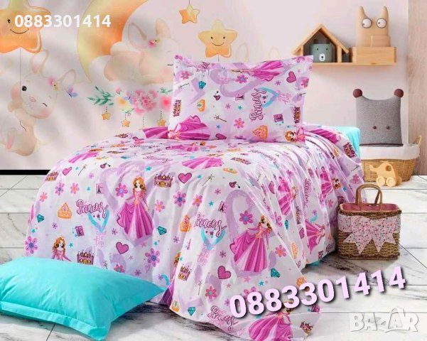 Спално бельо Спален комплект Барби Barbie, снимка 2 - Спално бельо - 42730235