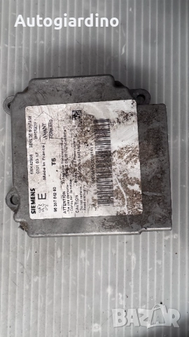Airbag модул / сензор / датчик зa Peugeot 307 - 9635784280 / 07010317, снимка 2 - Части - 51510547