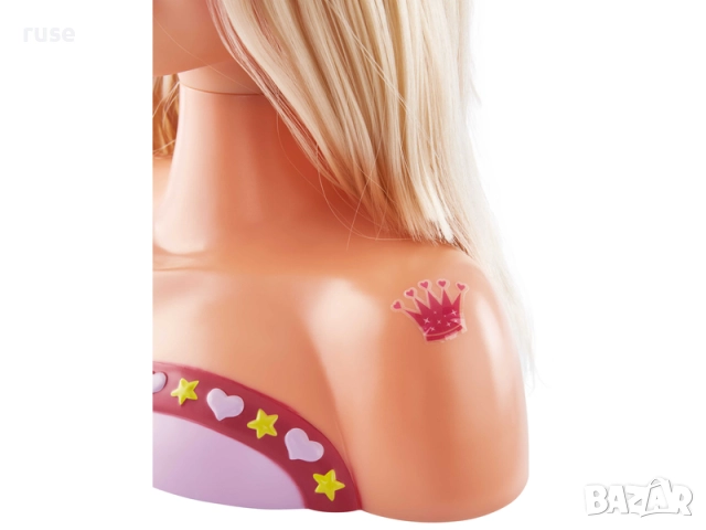 НОВИ! Модел за прически 27 см Bayer Germany, снимка 4 - Кукли - 51694361