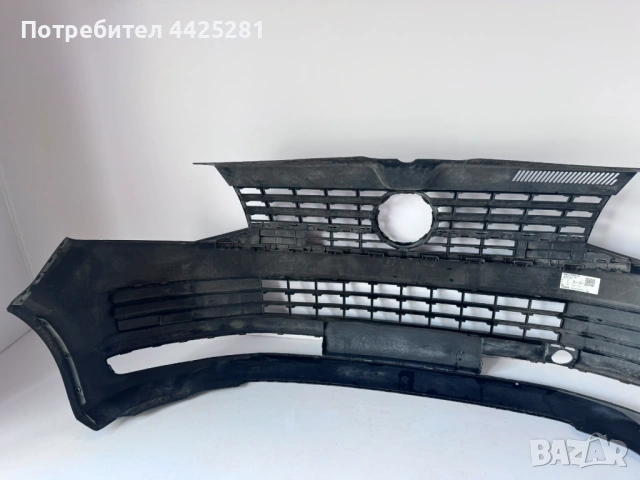 предна броня VW Transporter T6 модел 2015-2019 г. #1114V. 7E0807221D, снимка 6 - Части - 54157011