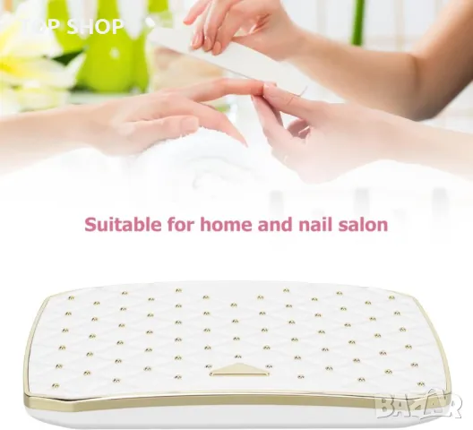 36W UV LED лампа за нокти Blueque MINI8, снимка 5 - Педикюр и маникюр - 48648474