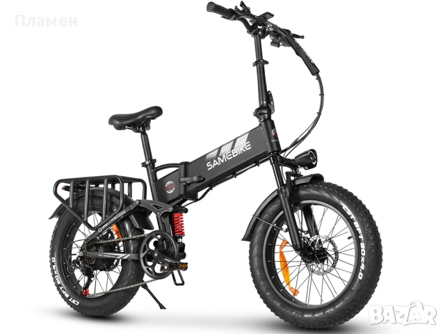 НОВО!! Електрически велосипед Samebike RS-A02 Pro 1000W 48V15Ah 45 км.ч., снимка 4 - Велосипеди - 53085422