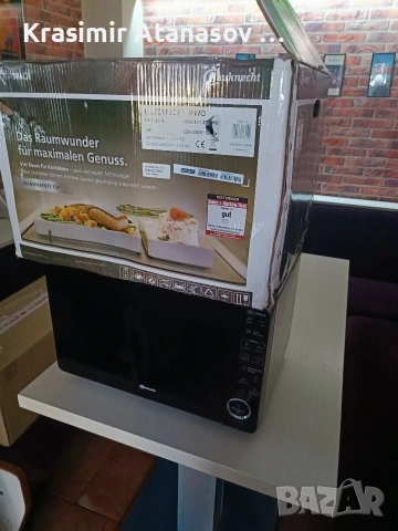 Комбинирана печка микровълнова и грил, снимка 3 - Печки, фурни - 53879517