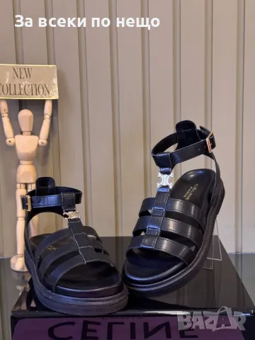 Celine Дамски Сандали Селин - 3 Налични Цвята Код E265, снимка 7 - Сандали - 50413149