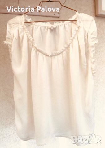 Скъп LUXURY бранд  JOIE копринена блуза, снимка 3 - Корсети, бюстиета, топове - 42509366