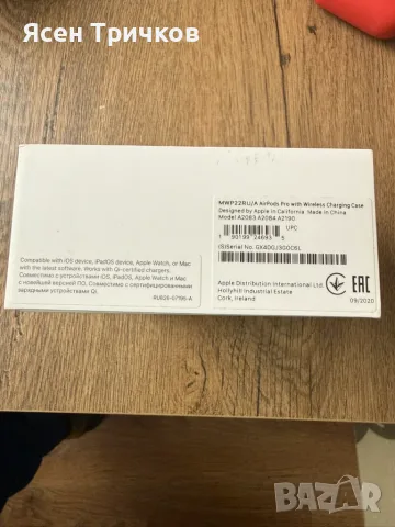 Apple Airpods Pro 1st generation, снимка 5 - Bluetooth слушалки - 56453512