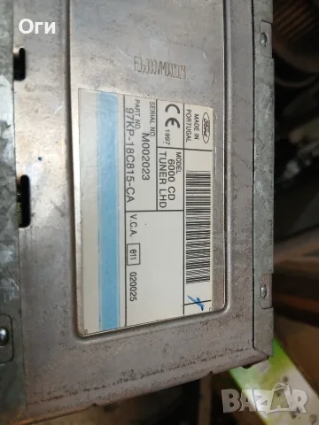 Авторадио CD 6000 за Форд Ка 97KP-18C815-CA, снимка 2 - Радиокасетофони, транзистори - 56339301