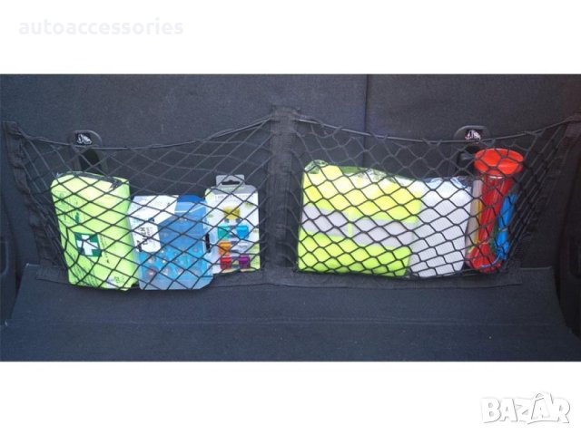 3000053365Мрежест джоб с велкро закопчаване, 30 + 30 х 30 см 58237, снимка 1