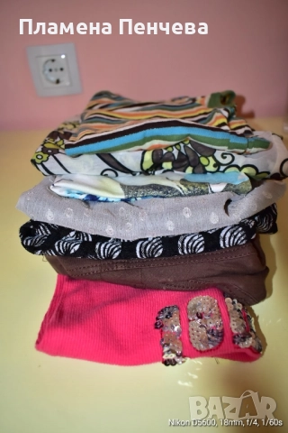 дамски дрехи, блузи, Тениски, потници, размер С , снимка 12 - Тениски - 52356509