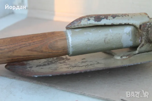 Немска военна лопата , снимка 5 - Антикварни и старинни предмети - 48757668