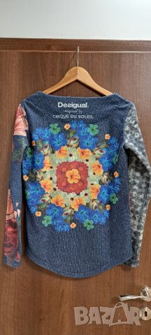 DESIGUAL Дамска блуза с дълъг ръкав-размер S/M, снимка 9 - Блузи с дълъг ръкав и пуловери - 42261057