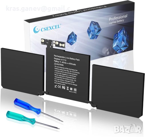 Резервна Батерия за Macbook, 12/13/14/15/17, снимка 3 - Батерии за лаптопи - 44297788