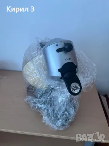 Бежова кафемашина Krups, снимка 3 - Кафемашини - 47779035