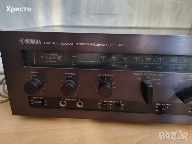 Yamaha cr-420 ретро ресийвър, снимка 3 - Ресийвъри, усилватели, смесителни пултове - 36842683