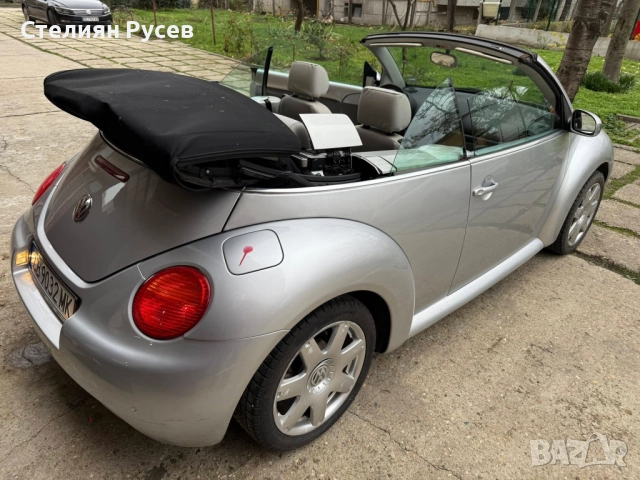 VW New Beetle 2.0i 115кс  кабриолет   - цена 4 600 лв или 2351,94 евро --- БЕЗ БАРТЕР -кабриолет  - , снимка 5 - Автомобили и джипове - 52618060