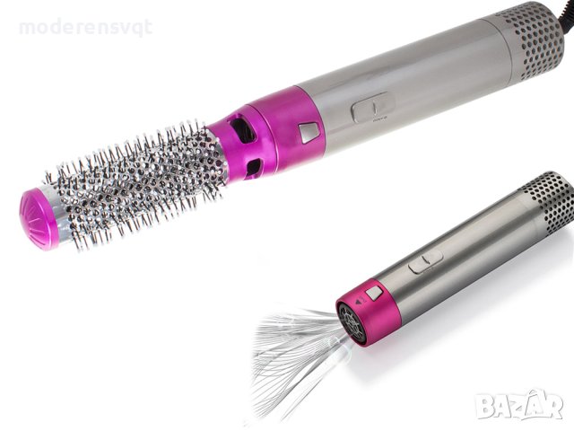 3в1 Мултифункционален сешоар и маша за коса Hot Air Styler, снимка 8 - Сешоари - 42830196
