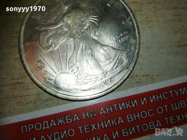 1906 ДОЛАР 0503211958, снимка 11 - Колекции - 32054663