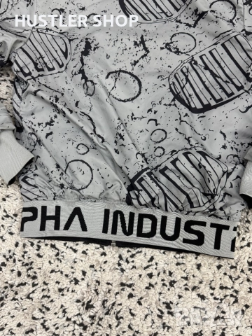 Мъжки двулицев бомбер ALPHA INDUSTRIES. Размер М, снимка 16 - Якета - 52816595