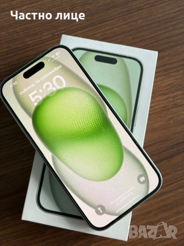 iPhone 15!ГАРАНЦИЯ!GREEN!128GB!, снимка 1
