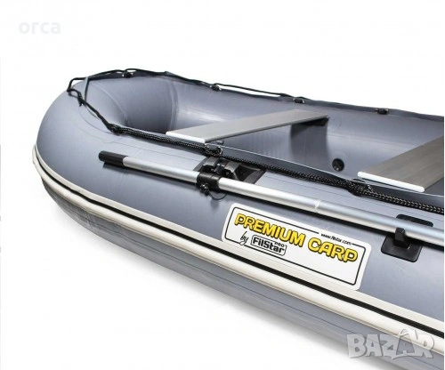 Лодка Premium Carp Boat Maxi 290 см алуминиево дъно транец мощ, снимка 5 - Такъми - 53242490