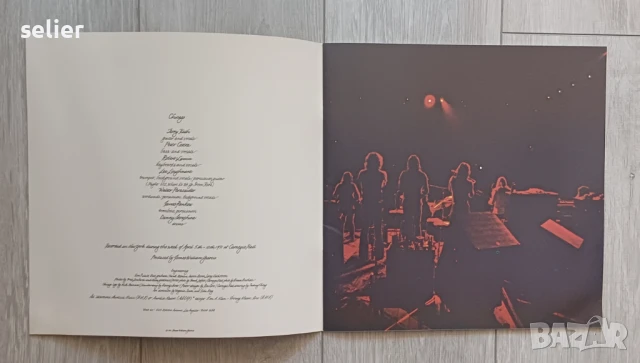 Chicago (2) ‎– Chicago At Carnegie Hall (Volumes I, II, III And IV) 4 × Vinyl, LP, Album, Stereo, Te, снимка 3 - Грамофонни плочи - 50775425