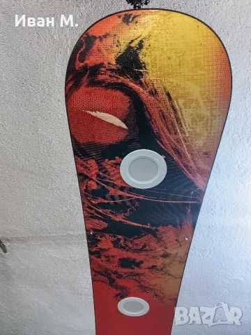 Ръчно изработена лампа Сноуборд, снимка 11 - Декорация за дома - 49060689