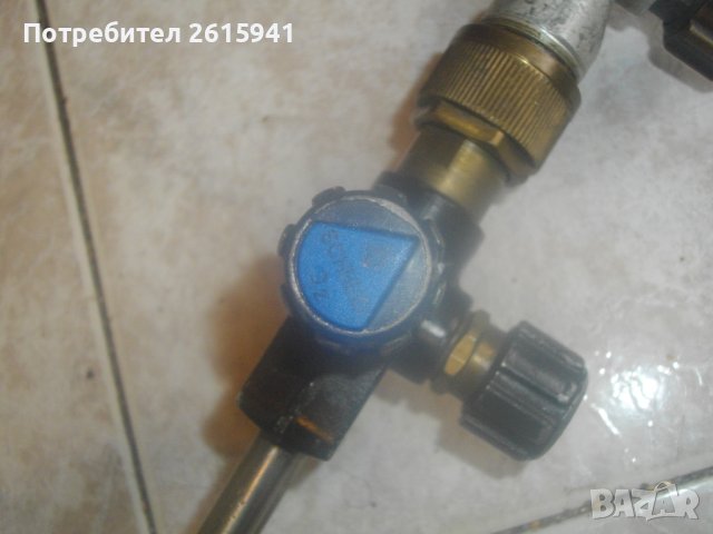 Профи Голям Резак За Оксижен с 4 Крана-MESSER GRIESHEIM-56см/52см/47см-Кислородно-Ацетиленово Рязане, снимка 9 - Други инструменти - 42165423