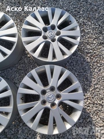 5x114.3.17.цола. 7j ET60 оргинални Mazda, снимка 3 - Гуми и джанти - 51836127