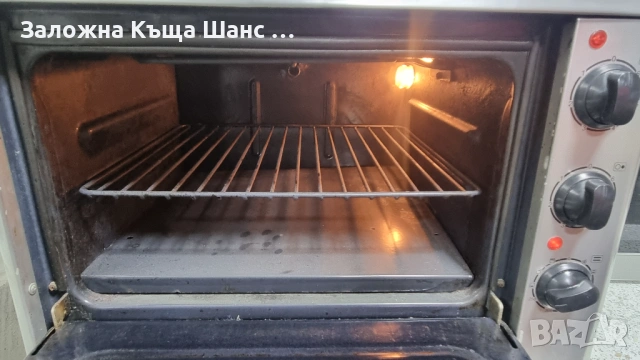 Мини готварска печка Eldom 201V, използвана, снимка 6 - Печки, фурни - 53128836