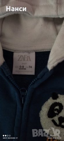 Бебешки екип Zara, снимка 2 - Комплекти за бебе - 34419437