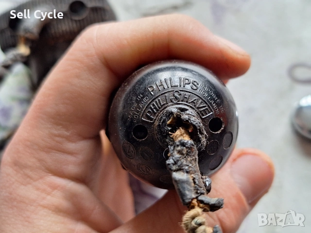 ✅РЯДКА САМОБРЪСНАЧКА PHILIPS 1946 г.❗, снимка 2 - Антикварни и старинни предмети - 53248689