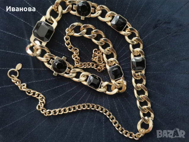 Дамски колан с камъни , снимка 5 - Колани - 54090789