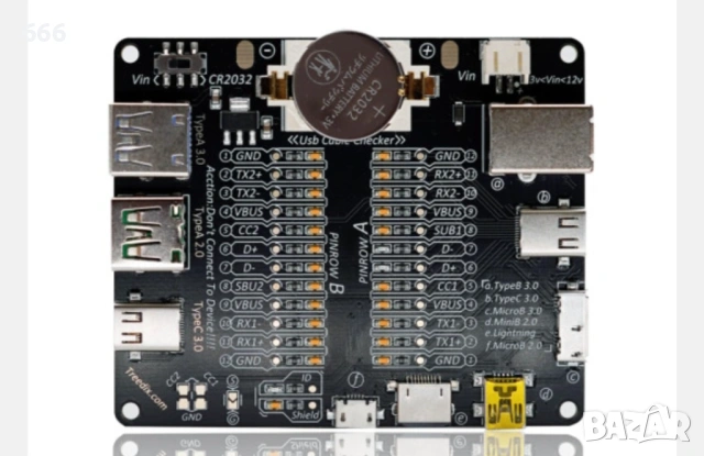 USB тестер за кабели, снимка 3 - Друга електроника - 53292929