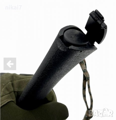 брадва СССР многофункционална туристическа 5в1 запалка+свирка+чук+нож, снимка 10 - Ножове - 39118858