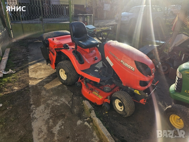 ТРАКТОРНА КОСАЧКА KUBOTA DIESEL GR 1600. ДВУЦИЛИНДРОВА. , снимка 14 - Градинска техника - 52913776