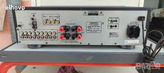 Ресивър Onkyo TX-7830, снимка 11 - Ресийвъри, усилватели, смесителни пултове - 50467052