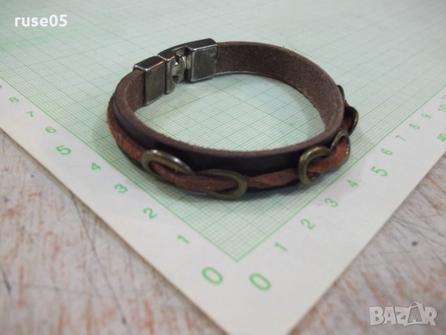 Гривна кожена, снимка 2 - Гривни - 30302473