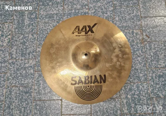 Чинел Sabian AAX Stage Crash 16 инча, снимка 2 - Ударни инструменти - 55760832