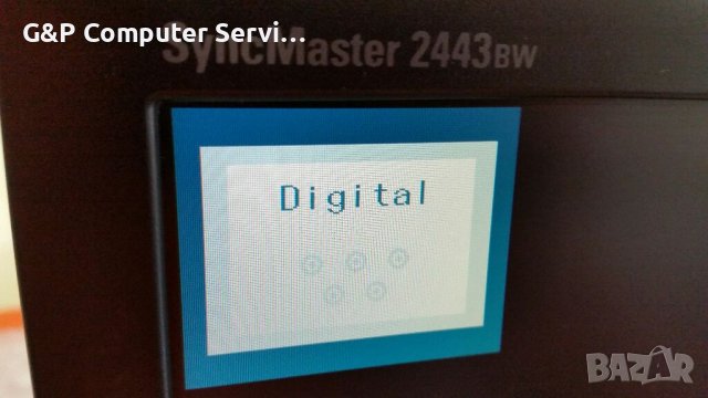 Монитор 24.1" Samsung 2443BW, за РЕМОНТ или за части ..., снимка 5 - Монитори - 42458549