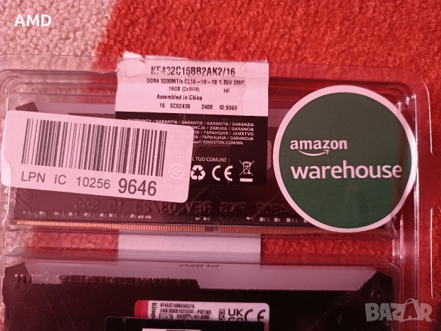 Рам Памет Kingston FURY RBG 16GB DDR4 3200 , снимка 3 - RAM памет - 54111307