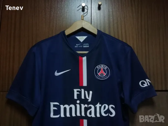 Paris Saint-Germain Ibrahimovic Nike оригинална тениска фланелка ПСЖ Ибрахимович размер L PSG, снимка 4 - Тениски - 49508461