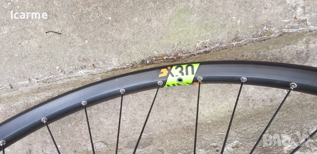 Задна алуминиева двустенна капла Cube Alexrims 29 цола, снимка 5 - Части за велосипеди - 51838123